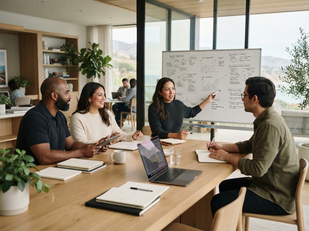 Bright Stakeldom analyst reviewing structured market data on a workstation
